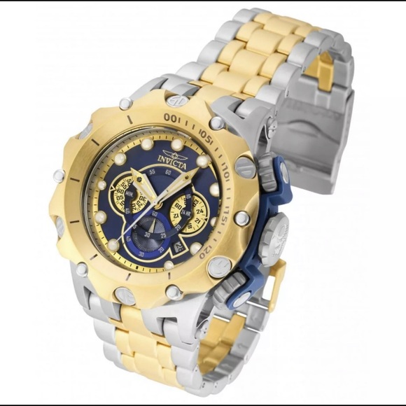 Invicta Men's 52mm Venom Hybrid Quartz Chronograph Bracelet Watch w/ 1-Slot DC - Picture 7 of 9